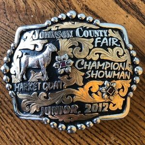 Bob Berg Trophy buckle!